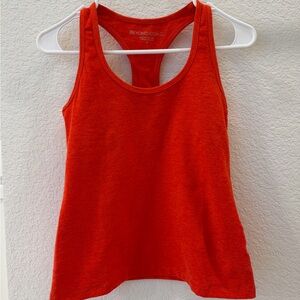 Beyond Yoga Women's Orange-Red racerback Tank Top